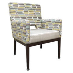 Royal Wood-Look Metal Seating